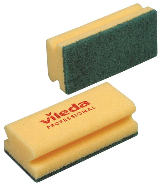 Vileda schuurspons Glitzi, 10 stuks, Geel/Groen