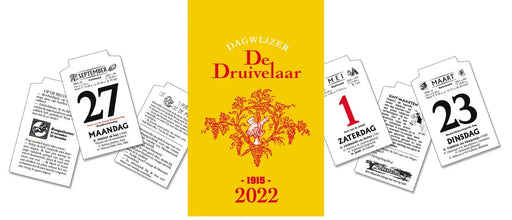 Dagblokkalender De Druivelaar 2025, display van 30 stuks, OfficeTown