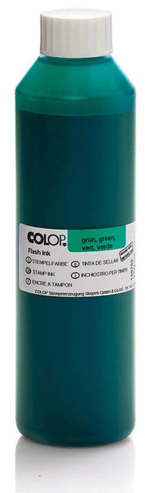 Colop Flash inkt, groen - 250 ml