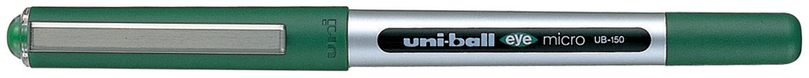 Uni-ball Eye Micro roller, schrijfbreedte 0,2 mm, punt 0,5 mm, groen