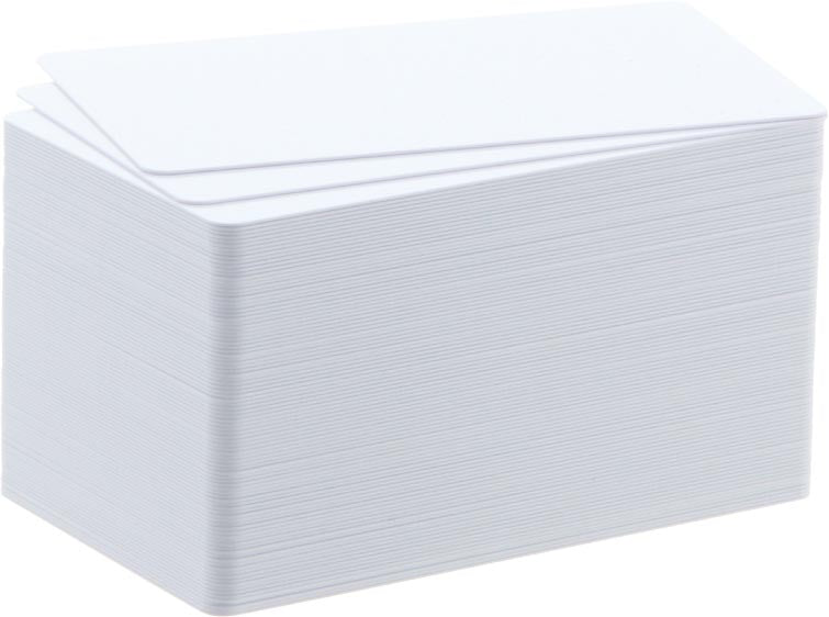 Badgy 100 wit, dunne kaarten van 0,5 mm voor Badgy100 of Badgy200