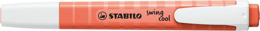 STABILO swing cool markeerstift, mellow coral red 10 stuks, OfficeTown