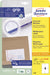 Avery Zweckform 6120, Universele etiketten, Ultragrip, wit, 25+5 vel,  4 per vel, 105 x 148 mm 5 stuks, OfficeTown