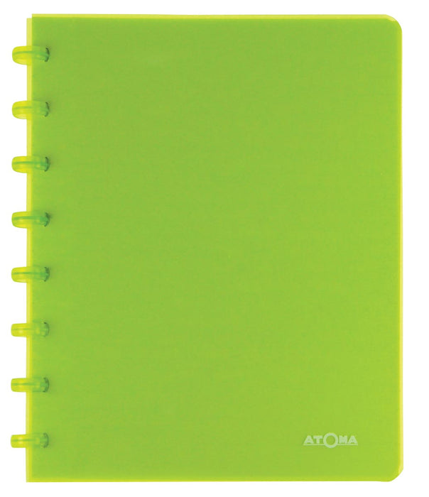 Atoma Trendy schrift, ft A5, 144 bladzijden, PP, gelijnd, geassorteerde kleuren 10 stuks