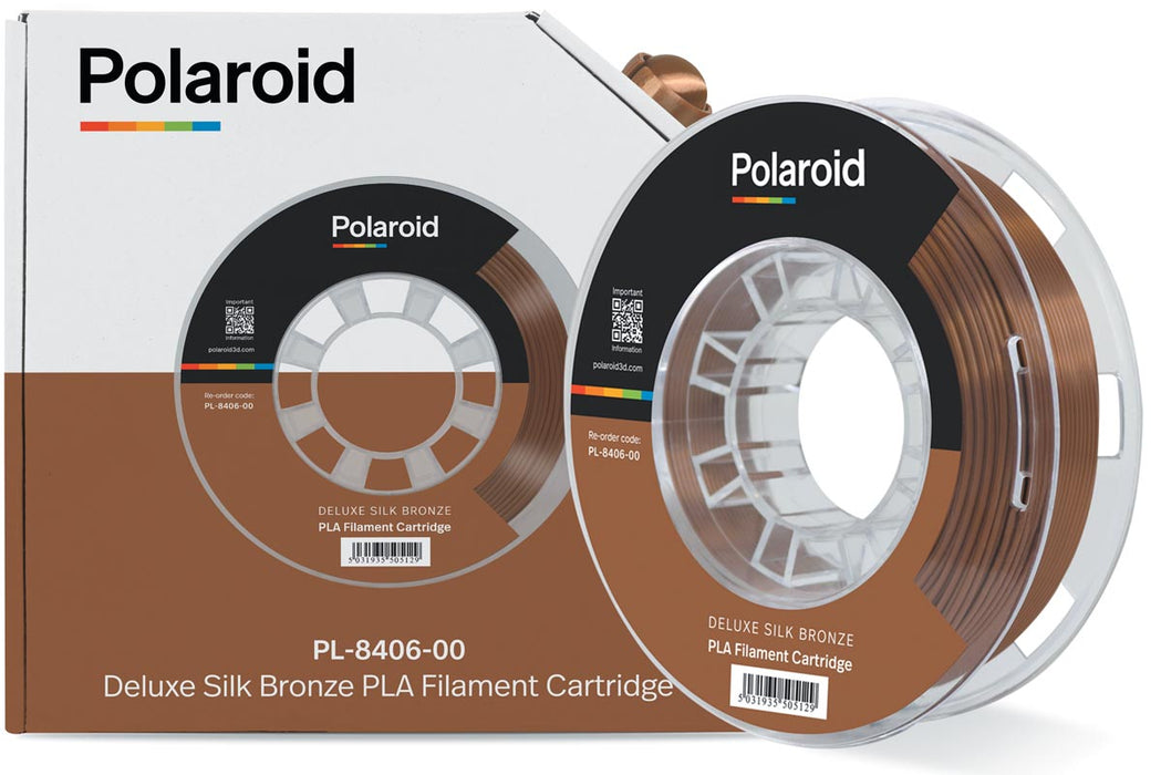 Polaroid 3D Universeel Deluxe Zijde PLA filament, 250 g, brons