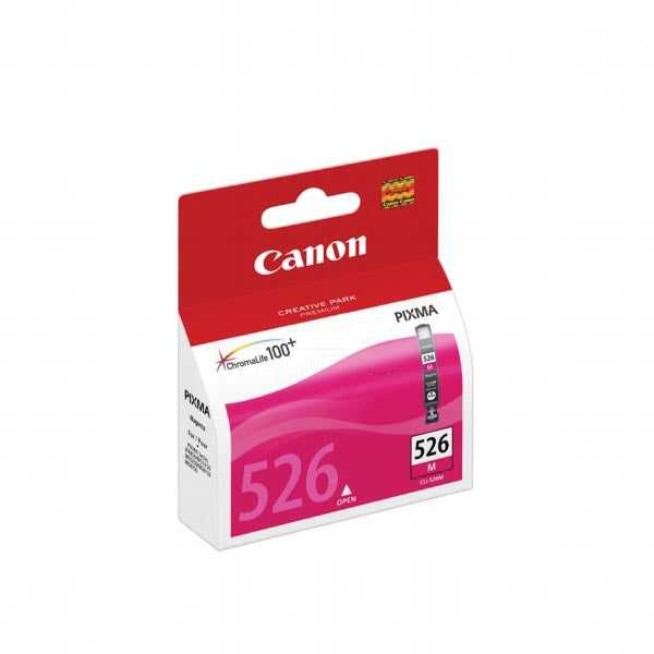 Canon inktcartridge CLI-526M, 520 pagina's, OEM 4542B001, magenta