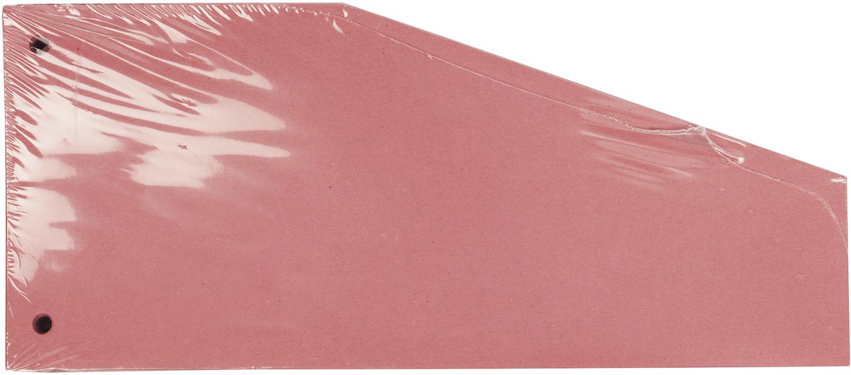 Trapezium verdeelstroken van Pergamy, 100 stuks, roze