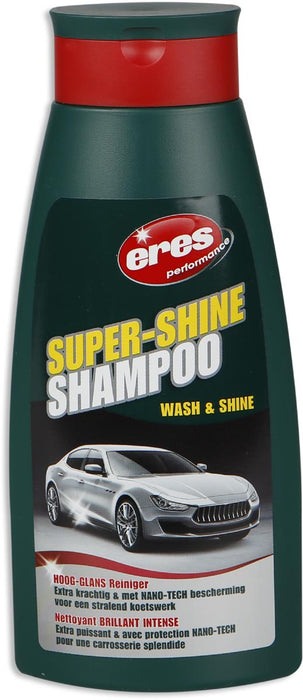 Glanzende autoshampoo Eres Wash & Shine, 500 ml fles