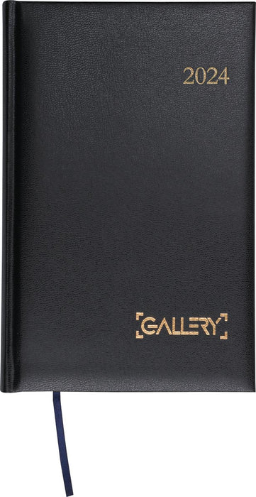 Gallery agenda, Businesstimer, 2024, zwart 30 stuks, OfficeTown
