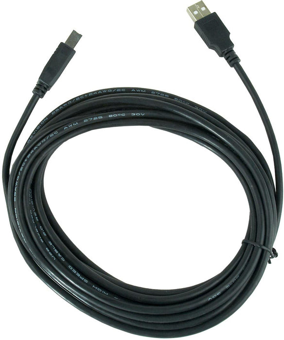 Cablexpert USB 2.0 kabel, USB A-stekker/USB B-stekker, 4,5 m met Vergulde Contacten