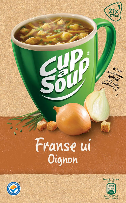 Cup-a-Soup Franse ui, pak van 21 zakjes 4 stuks, OfficeTown