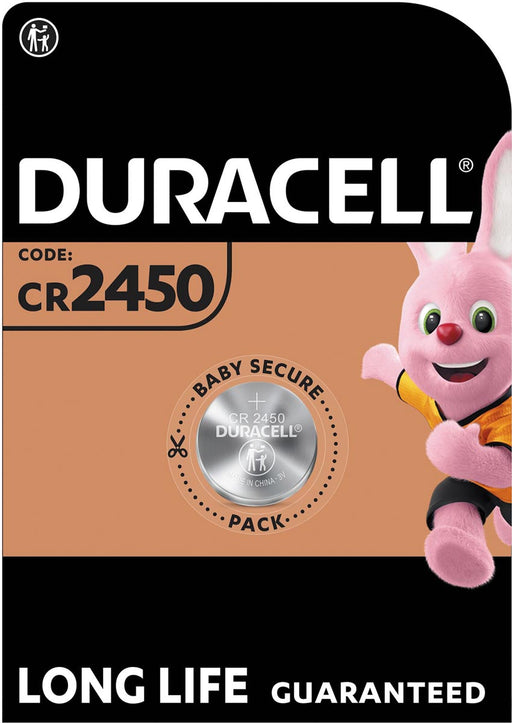 Duracell knoopcel Specialty Electronics CR2450, blister van 1 stuk 10 stuks, OfficeTown