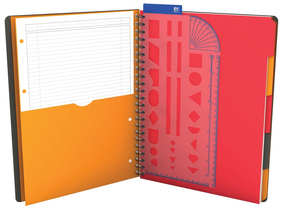 Oxford INTERNATIONAL managerbook, 160 bladzijden, ft A4+ 5 stuks, OfficeTown