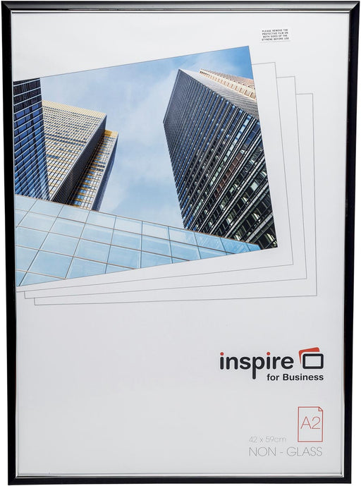Inspire for Business fotokader Easyloader, zwart, ft A2 6 stuks, OfficeTown