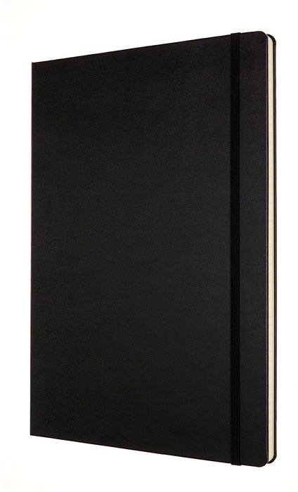 Moleskine notitieboek A4, gelinieerd, harde kaft, zwart