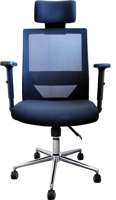 Bureaustoel met verstelbare hoofdsteun OC400