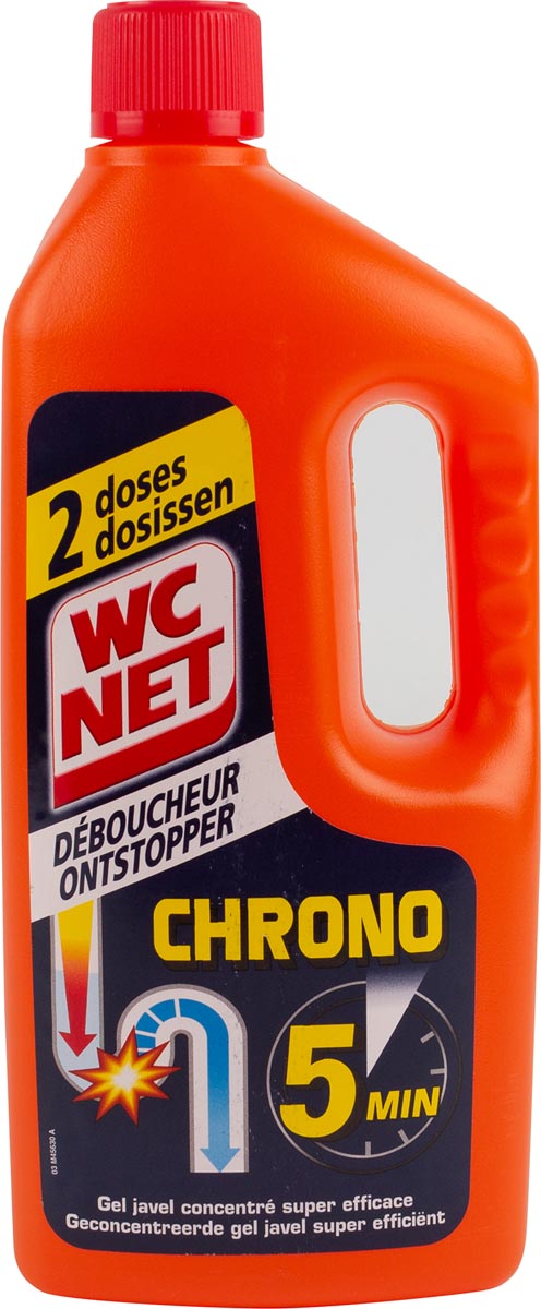 WC NET ontstopper Chrono, fles van 1 l 12 stuks, OfficeTown