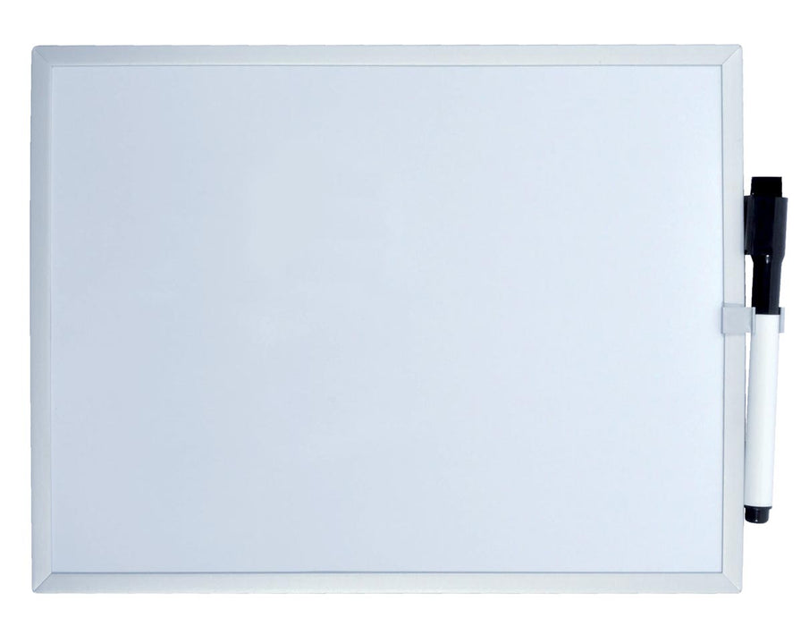 Magnetisch whiteboard Desq ft 40 x 30 cm met marker en montageset
