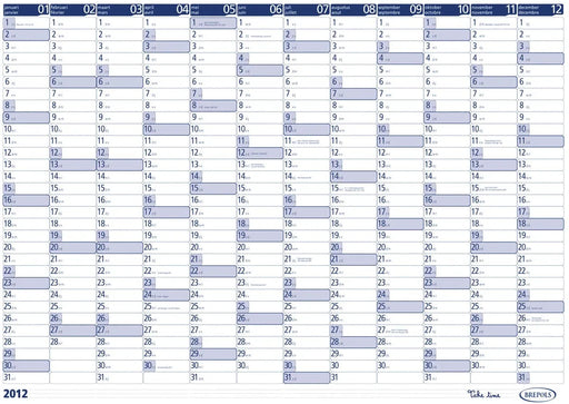 Brepols jaarplanner, 2025 10 stuks, OfficeTown