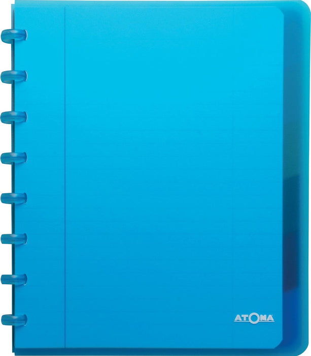 Atoma Trendy notitieboek A5+, 120 pagina's met 6 gekleurde tabbladen