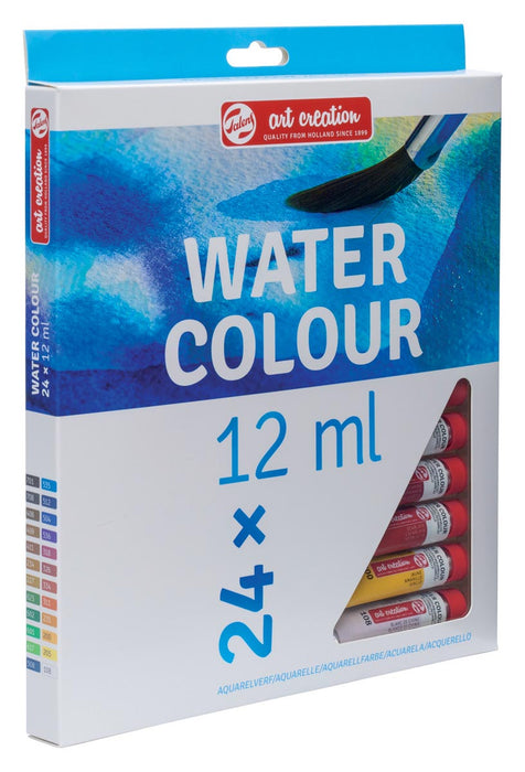 Talens Art Creation aquarelverf set van 24 tubes in geassorteerde kleuren