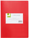 Q-CONNECT showalbum personaliseerbaar A4 10 tassen rood 12 stuks, OfficeTown