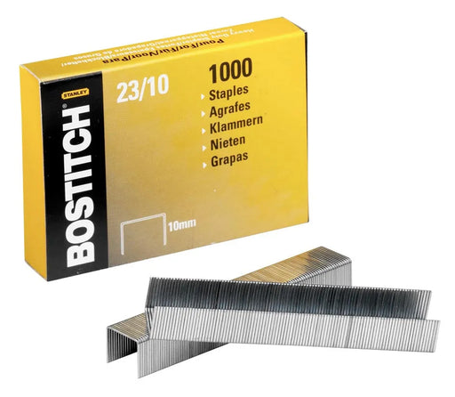 Bostitch nietjes 23-10-1M, 10 mm, verzinkt, voor PHD60, B310HDS, HD-23L17, 00540, OfficeTown