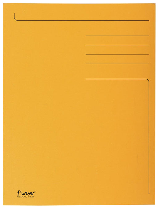 Exacompta dossiermap Foldyne ft 24 x 32 cm (voor ft A4), oranje, doos van 50 stuks 2 stuks, OfficeTown