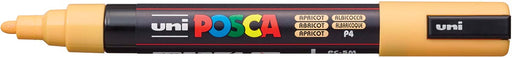uni-ball Paint Marker op waterbasis Posca PC-5M abrikoos 6 stuks, OfficeTown