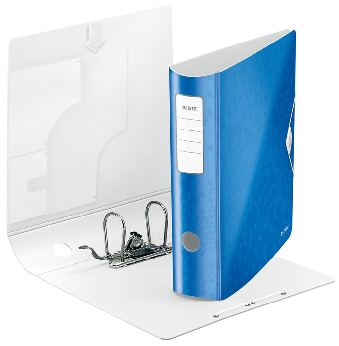 Leitz WOW ordner Active rug van 8,2 cm, blauw 5 stuks, OfficeTown