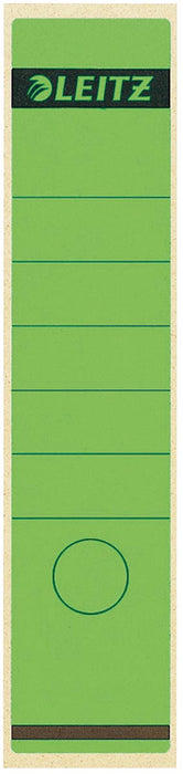Leitz ruglabels ft 6,1 x 28,5 cm, groen