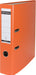 Pergamy ordner, voor ft A4, uit PP en papier, zonder beschermrand, rug van 7,5 cm, oranje 20 stuks, OfficeTown