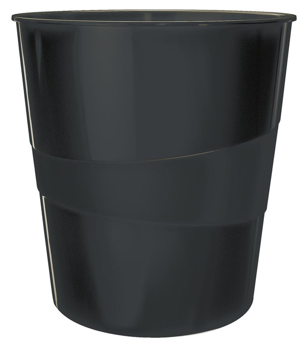 Leitz Recycle papiermanden, zwart 18 liter, 6 stuks