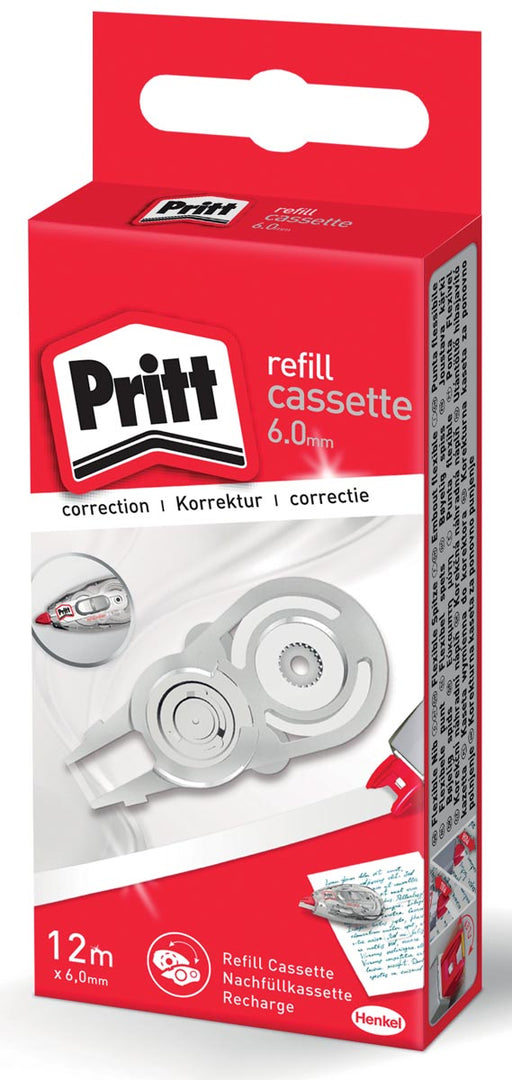 Pritt vulling voor correctieroller Refill Flex 6 mm x 12 m, in ophangdoosje 10 stuks, OfficeTown
