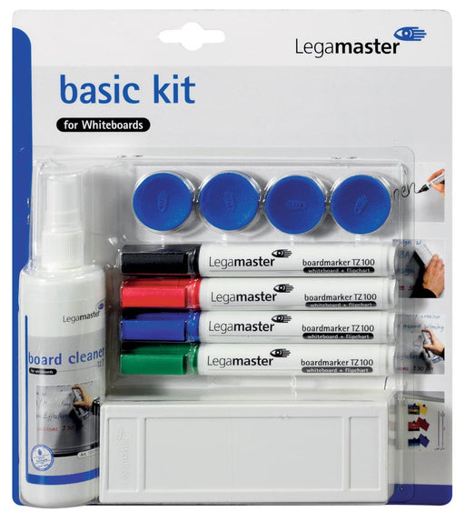 Legamaster basic kit voor whiteboards, op blister 10 stuks, OfficeTown
