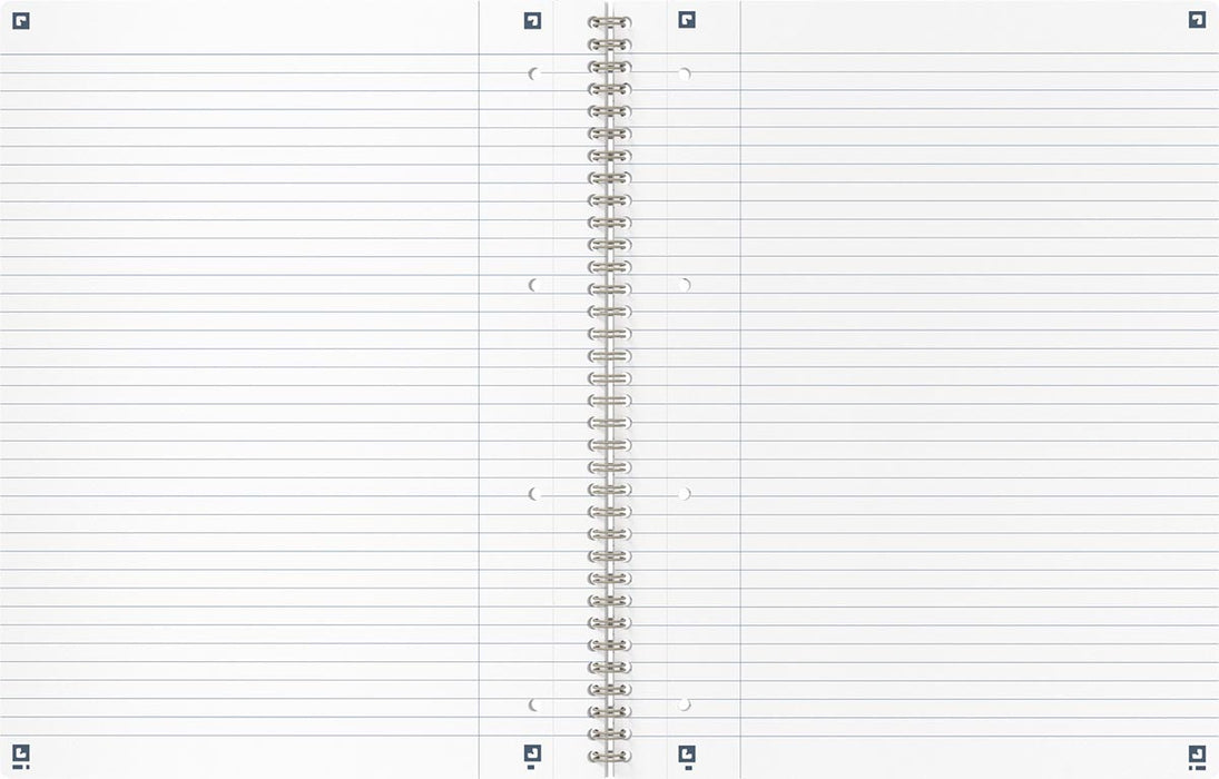 Oxford Origin spiraalschrift, ft A4+, 140 bladzijden, gelijnd, groen 5 stuks, OfficeTown