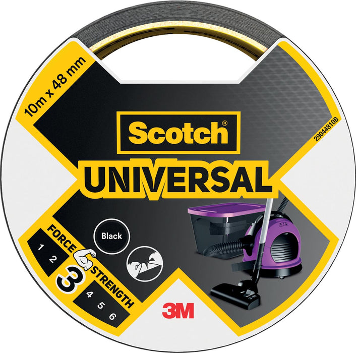 Scotch universele ducttape, 48 mm x 10 m, zwart