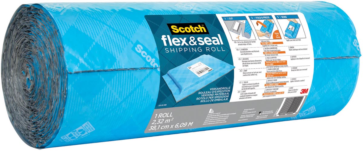 Scotch verpakkingsrol Flex & Seal, ft 38 cm x 6 m
