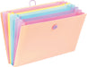 Viquel Rainbow Pastel voorordner, liggend model met 8 vakken 12 stuks, OfficeTown