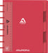 Adoc Colorlines schrift, ft A5, 144 bladzijden, geruit 5 mm, geassorteerde kleuren 10 stuks, OfficeTown