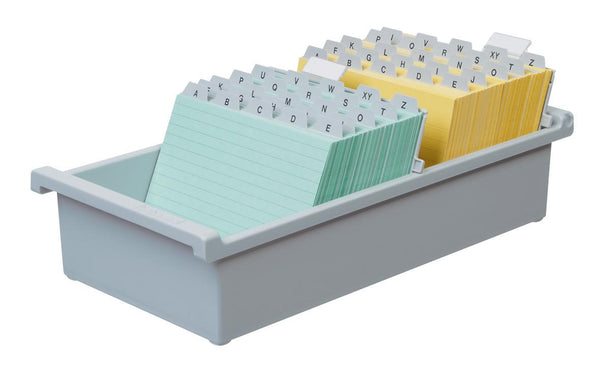 Han systeemkaartenbak ft A6, horizontaal - Grijs 1300 kaarten