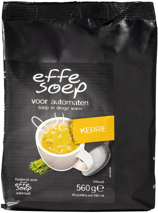 Effe Soep automaat, kerrie, 140 ml, 40 porties