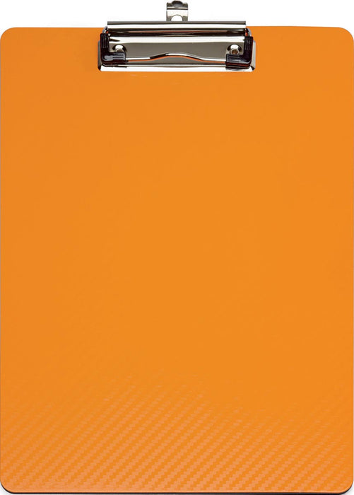 MAUL klemplaat Flexx PP A4 staand oranje 12 stuks