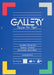 Gallery cursusblok, ft A4, 80 g/m², 2-gaatsperforatie, commercieel geruit, 100 vel, OfficeTown