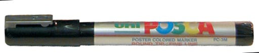 uni-ball Paint Marker op waterbasis Posca PC-5M zilver 6 stuks, OfficeTown