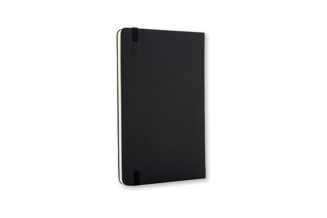 Moleskine notitieboek, ft 9 x 14 cm, effen, harde cover, 192 bladzijden, zwart