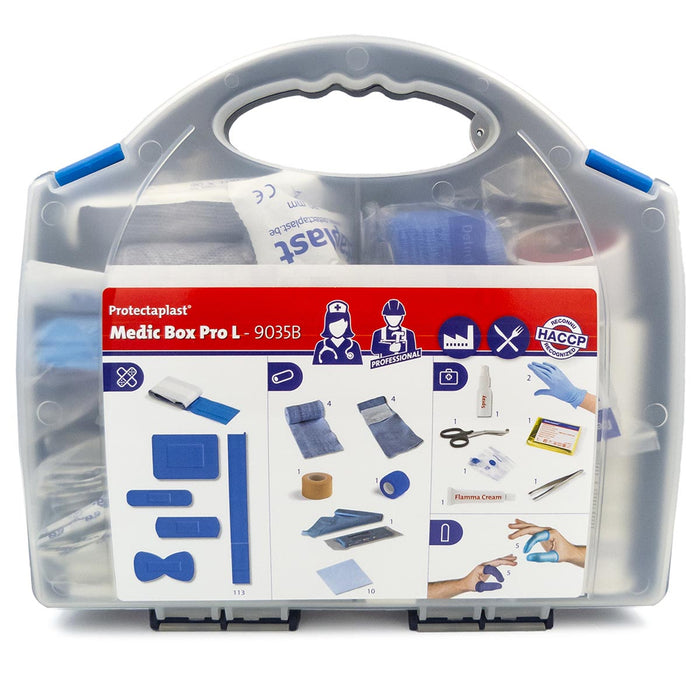 EHBO-koffer Medic Box Pro L, inhoud voor maximaal 10 personen