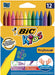 Bic Kids Plastidecor waskrijt, etui met 12 stuks 26 stuks, OfficeTown