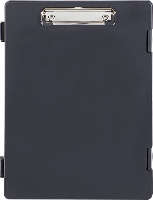 MAUL klembordkoffer Linkshandig hard kunststof PP A4 33.5x24.5x2.5cm zwart met zijopening