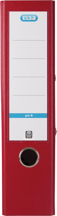Elba Smart Pro+ ordner, bordeaux, met een rug van 8 cm